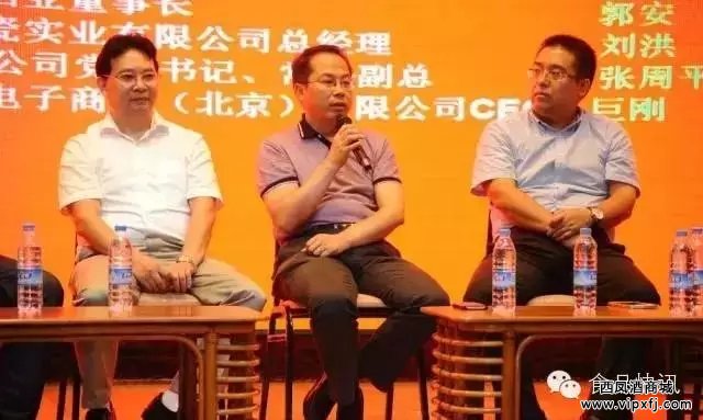 华山论剑西凤酒品牌运营公司常务副总经理张周平参与高峰对话