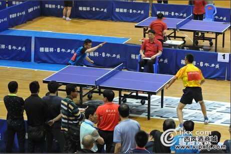 西安电视台就赛事采访陕西禧福祥品牌运营有限公司副总经理李亚秦