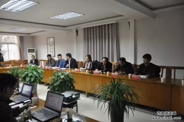针对腾讯团队提报的“西凤腾飞·荣耀复兴”为主题的方案,双方展开互动交流