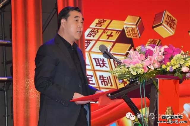 陕西富源酒业有限公司董事长田崇伟讲话