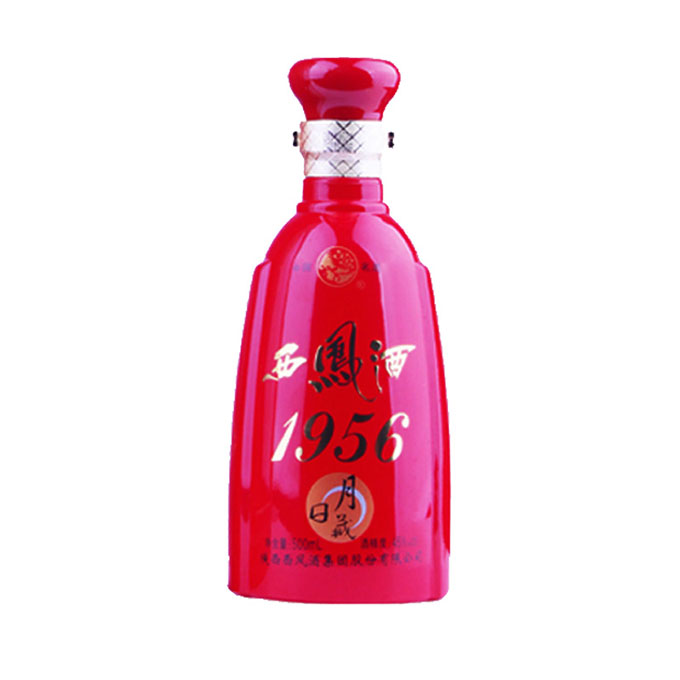 西凤酒1956日月藏红瓶装
